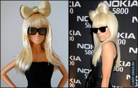       Lady Gaga   "Barbie dolls by Lu Wei Kang"