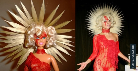       Lady Gaga   "Barbie dolls by Lu Wei Kang"