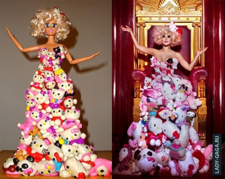       Lady Gaga   "Barbie dolls by Lu Wei Kang"