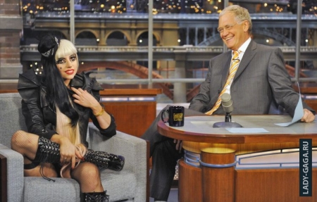Lady Gaga   "Late Show with David Letterman"